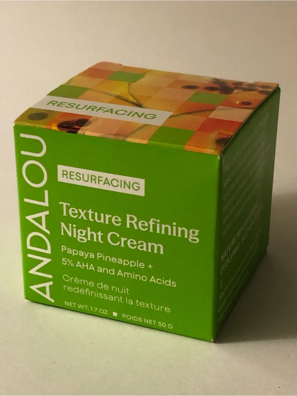 Andalou Naturals Texture Refining Night Cream — All Skin Types